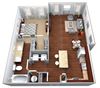 A1-alt Floor Plan Layout A1-alt Floor Plan Layout at Woodstock West by Walton, Woodstock